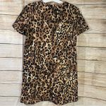 ZARA shift leopard short dress women Size Small Photo 10