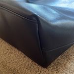 Lauren Ralph Lauren Tate black pebbled leather medium tote bag Photo 7