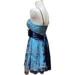 Beata Studio LA Lace Glitter Dress Blue Silver 5 Size undefined Photo 1
