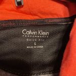 Calvin Klein Women’s CK performance Cowl neck sweatshirt quick dry metallic logo Photo 3