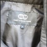 Tart collection Black Trench Coat Jacket Women Size S Pockets Double Button Down Photo 1