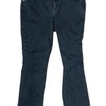 Loft Ann Taylor Denim Curvy Bootcut Jeans Black Women Size 4 Mid-Rise Stretch Photo 0