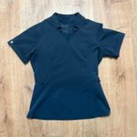 FIGS  | Women's Technical Collection Inala Dark Harbor V Neck Slim Scrub Top, XS Photo 2