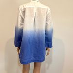Vineyard Vines linen dip dye ombre swim cover up shirt tunic SW2 2759 Photo 9