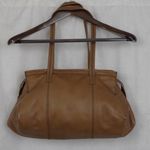 J.Jill Brown Leather Dual handle Shoulder Bag Photo 0