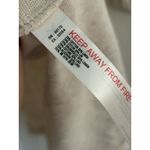 Free People Beach Matilda Mini Dress Small Natural Ivory Long Sleeve Linen NWT Photo 3