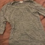 A pea in the pod Super soft grey marled cute top Photo 0