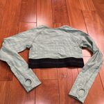 Gymshark  Vision 3 pieces Long Sleeve Crop Top sports Bra and leggings size M Photo 5