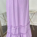 Cato  Fairy Whimsygoth Tiered Pastel Light Purple Layered Midi Maxi Skirt XL Photo 0
