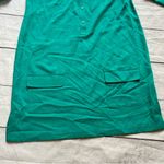 Soft Surroundings Jewel Green Tencel Long Sleeve Tunic Shirt Dress Size Petite M Photo 5
