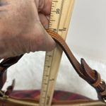 Dooney & Bourke Plaid Tartan Dome Handbag with Pebbled leather Photo 12