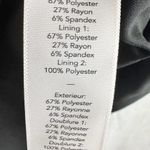 Likely Zippy Black Formal Party Mini Dress Size US 4 Photo 5