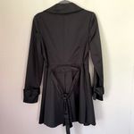 Halogen Black Belted Peacoat Jacket ~ Pockets, Button Closure ~ Women’s Size S Photo 1