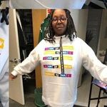 NWT! Dubgee I Am An American Pullover Hoodie Sweater White Size M Photo 1