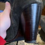 Frye  Madeline Brown Suede Leather Short Ankle Booties Heels Cowgirl Western  7M Photo 11