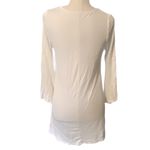 Urban Outfitters Ecote Bonita Plunge Tunic Top‎ in Ivory Size Small Photo 4