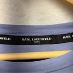 Karl Lagerfeld  Blue Short Sleeve Tee‎ Photo 2
