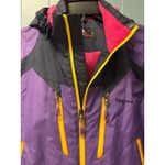 Magnus Outdoor Purple Gray Ski Jacket Hooded Waterproof SKI TECH Women's Size S Photo 1