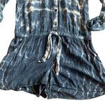 Young Fabulous and Broke Tie Dye Romper Long Sleeve Shorts Size Small Women's Photo 3