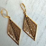 Joan Rivers  Gold-Tone Rhinestone Dangle Earrings Photo 7