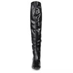 Journee Collection JOURNEE Black Over-the-Knee Women's Boots Size 7.5 WC Photo 1