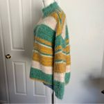 Kimchi Blue Urban Outfitters  Fuzzy Striped Sweater Photo 4