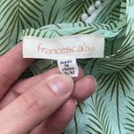 Francesca's Francesca’s tropical leaf pom sheer swim romper, size medium Photo 4