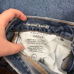 American Eagle  Denim Low Rise Baggy Straight Leg Jeans 30 Casual Basic Everyday Photo 7