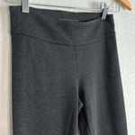 BCBGMAXAZRIA Grey Herringbone Leggings Small Stretchy Pants Y2K Photo 2