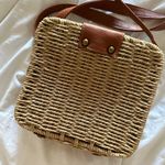 Wicker / Straw Purse Brown Photo 4