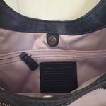 Coach Maggie Shoulder Bag in Navy with Silver Hardware Photo 9