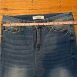 Zenana Outfitters Bootcut Jeans Raw Hem,  Size 28 Medium Wash Photo 8