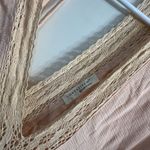 Lovestitch V Neck Pink Lace Midi Dress Cottagecore Women Sz S Country Sweet Photo 5