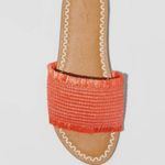 Universal Threads Universal Thread Slide Sandals Luciana Red Size 8 Woven Slip On Photo 3