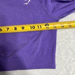 Gymshark Purple Vital Seamless Long Sleeve Crop Top Small Photo 5