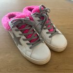 Steve Madden Pink Fur Lined Slip on Sneakers Photo 0