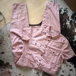 Outerknown  S.E.A. Suit Utility Jumpsuit In Pink Cotton Linen Blend  Size Large Photo 1