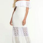Nightcap White Off The Shoulder Maxi Photo 0