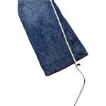 Aeropostale Women’s Mid Rise Flare Cargo Jeans Blue Denim Y2K Wide Leg Pants 14 Photo 5