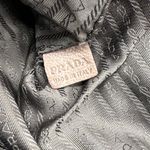 Prada  Milano Authentic Glacecalf Sfumato Leather Handbag Brown Italy Photo 13