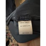 William B  Women's Black Polyester Long Sleeve V-Neck Ruffle Midi Dress Size M Photo 4