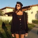 Alo Yoga Black Button-Up scholar Cardigan Photo 3