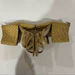 Torrid Tan Woven Block High Heel Open Toe Sandals Size 8 Wide Photo 3