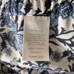 Talbots  Woman Floral Print Pants Sz 18W Wide Leg Elastic Waist Pull On Coastal‎ Photo 7