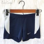 Nike 🔃 Dri-Fit Blue Activewear Stretch Shorts Photo 0