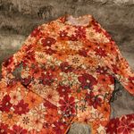 70’s Sheer Top Orange Photo 1