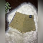 One Teaspoon  olive green distressed Aztec striped side denim shorts sz 8/26 Photo 5