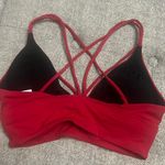 Amazon Red Sports Bra Photo 1