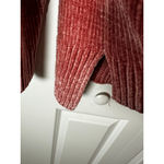 Jones New York Women's Rust Ribbed Crew Neck Sweater M Photo 2