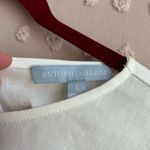 Antonio Melani ‎ Allison Linen Blend Balloon Sleeve Short Sleeve Blouse L … Photo 3